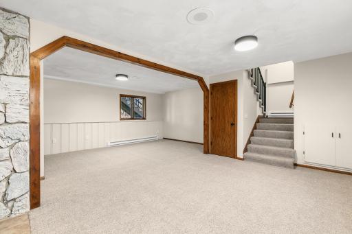Enjoy the freedom of movement in this generously sized lower-level living space.