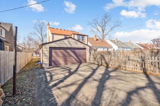 Rare find 2 car attached garage