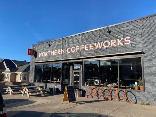 Coffee shop just around the corner