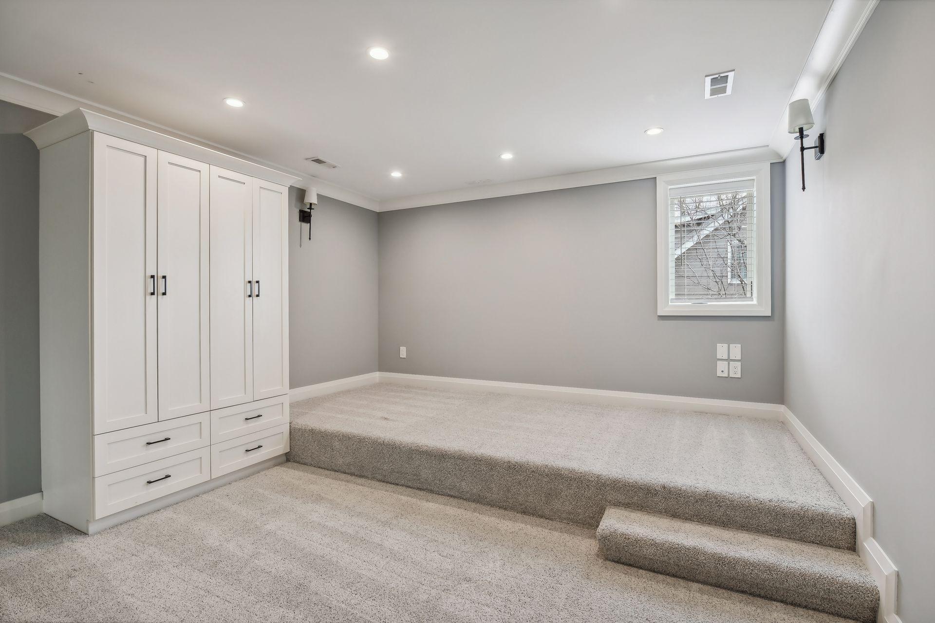 Lower Theater Room or Workout Room