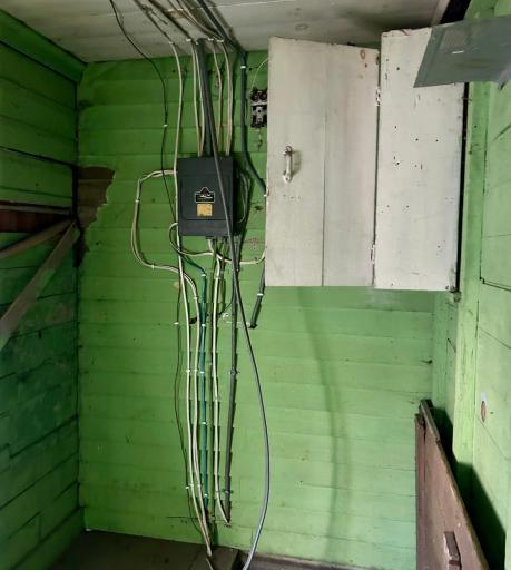 What's left of the electrical