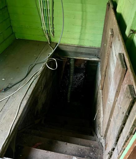 Access to partial basement