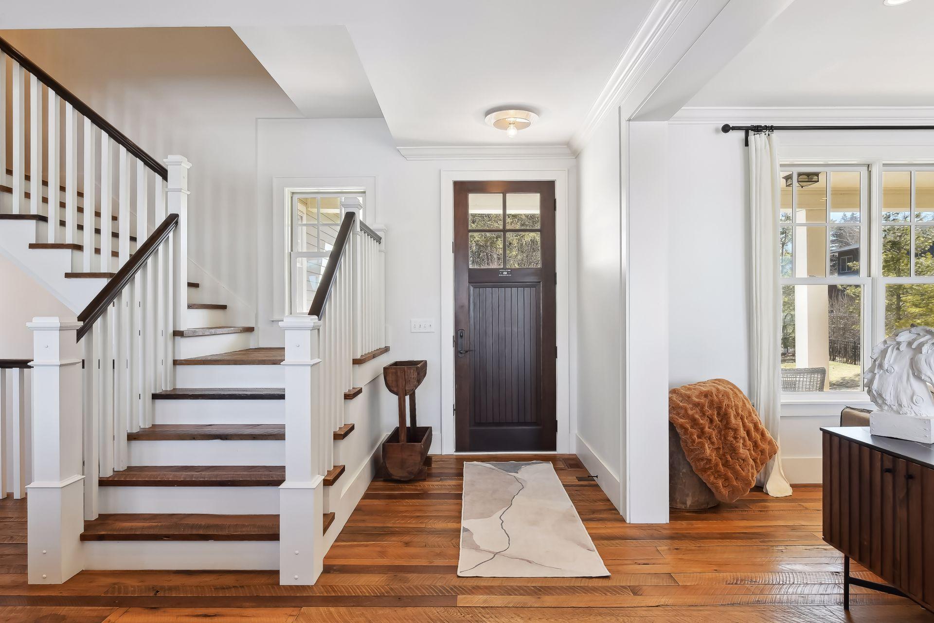 Bright and welcoming foyer