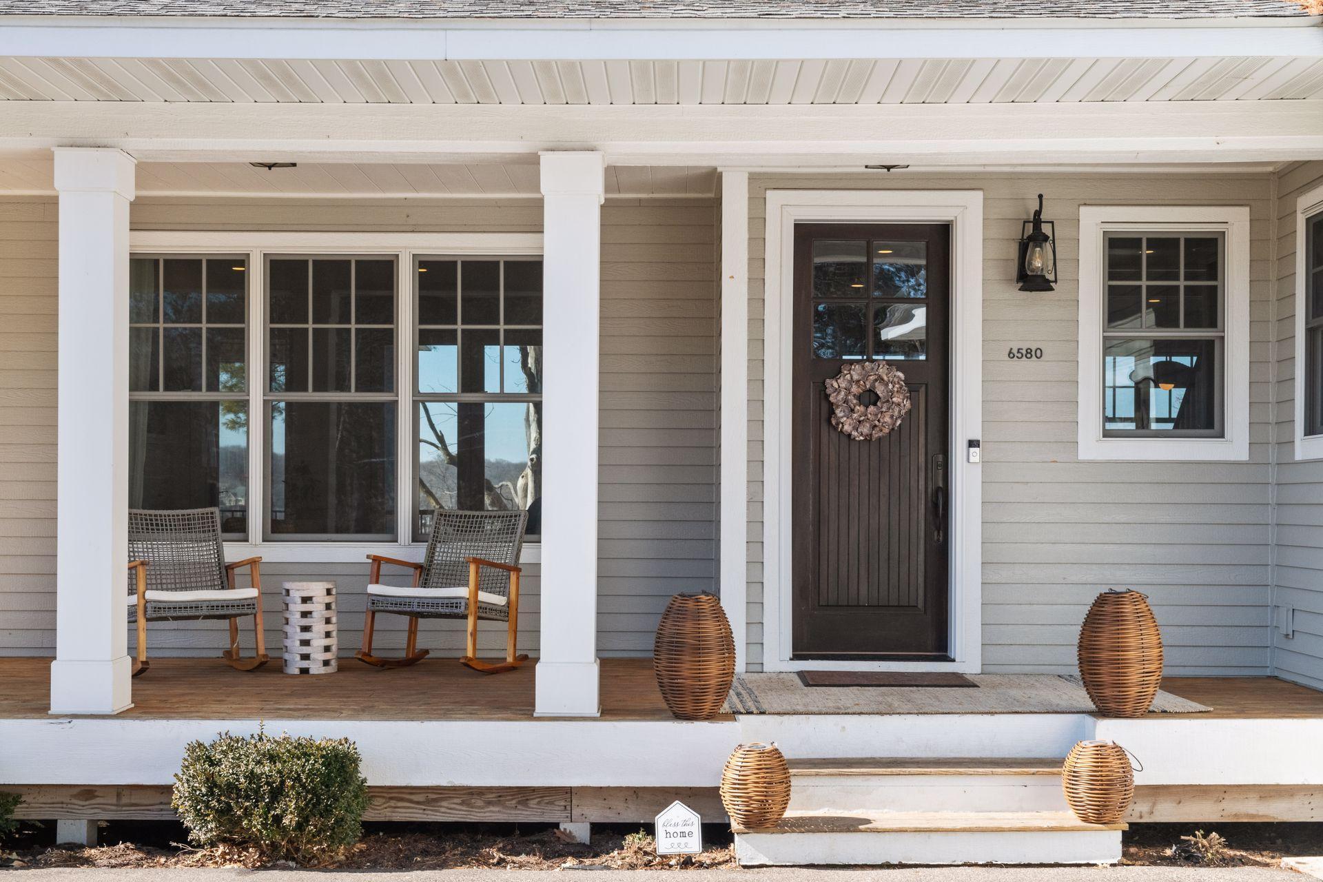 Welcoming Entry with Charming Wrap Around Porch!