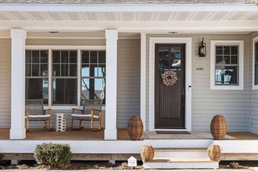 Welcoming Entry with Charming Wrap Around Porch!