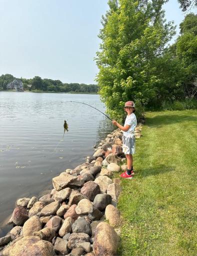 Summer-Lake Life! Photo provided by homeowner.