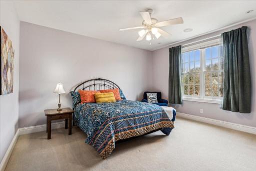 3rd Bedroom features ceiling fan with light, and large walk in closet.