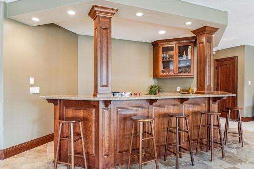 Fantastic bar has plenty of seating space.