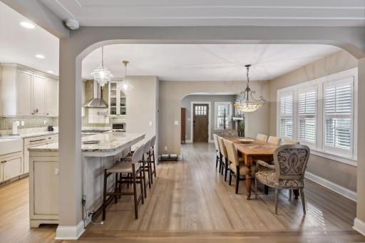 So bright & airy with so much open space!