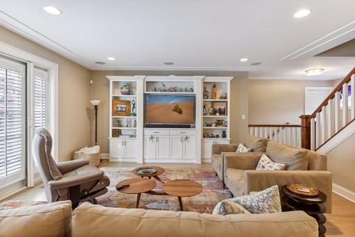 Fabulous open floor plan - so spacious & cozy spaces.