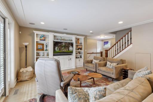 Fabulous open floor plan - so spacious & cozy spaces.