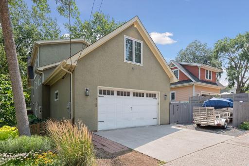 The home is walkable to parks, lakes, schools, shopping, & restaurants. Awesome attached over-sized 2 car garage with additional off-street parking spot