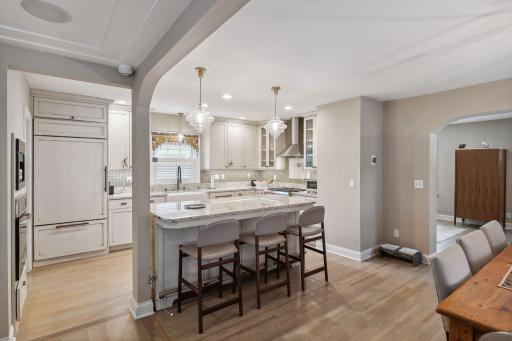 New fixtures & tons of natural light pouring in