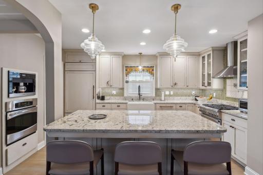 Stunning, bright & open kitchen space - tons of storage and great kitchen island - great for gathering & entertaining
