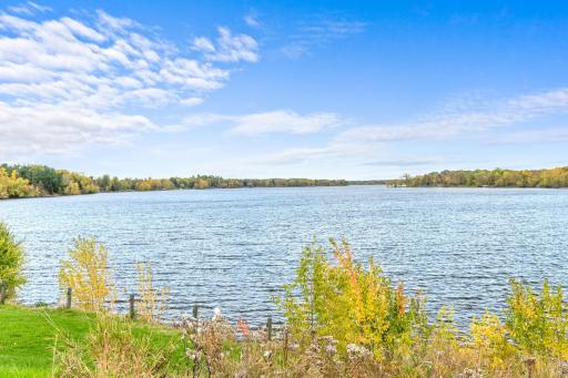 Located across the 925 acre Cross Lake, you have private access, this is not deeded access!