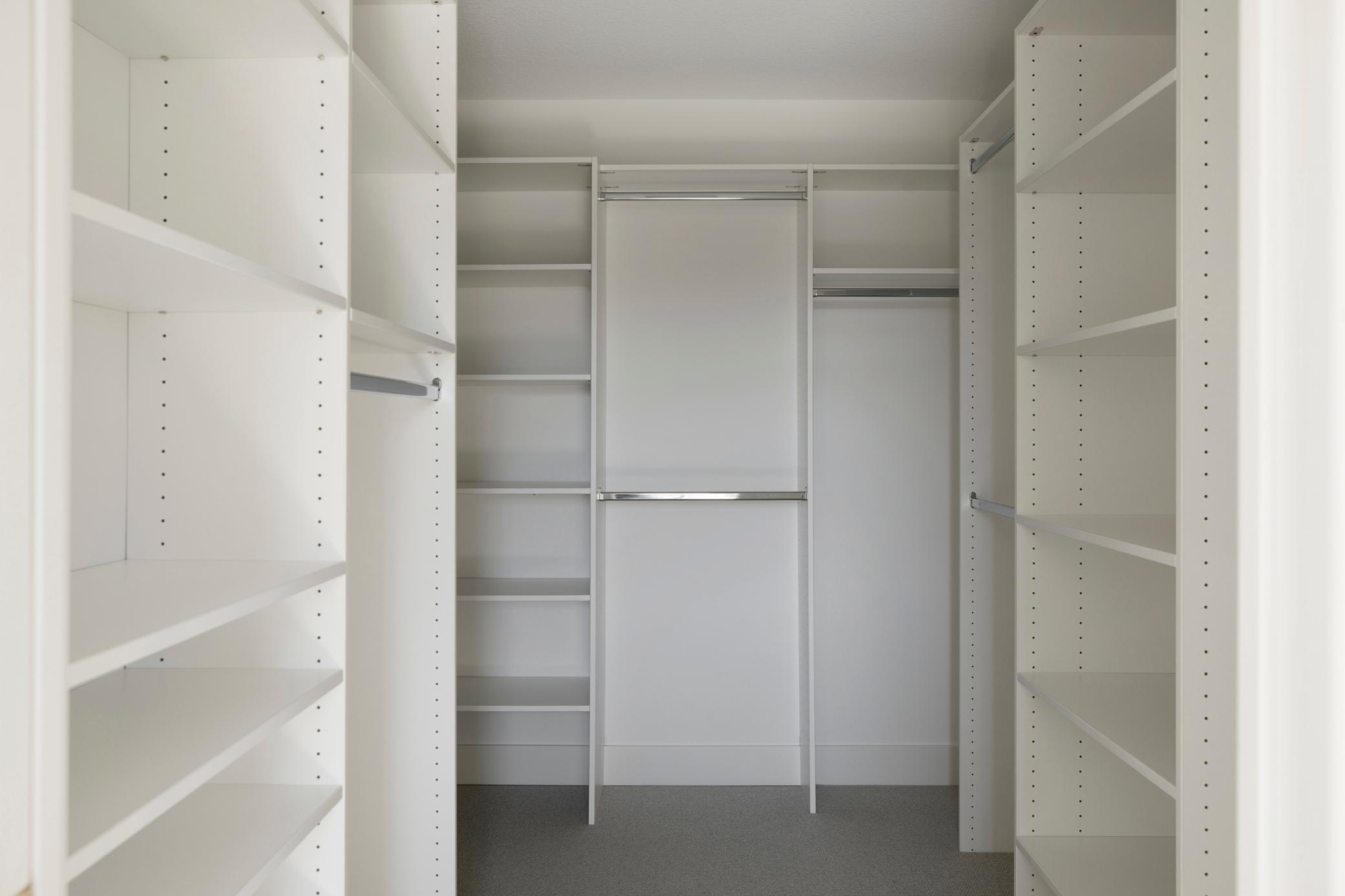 Large walk-in closet