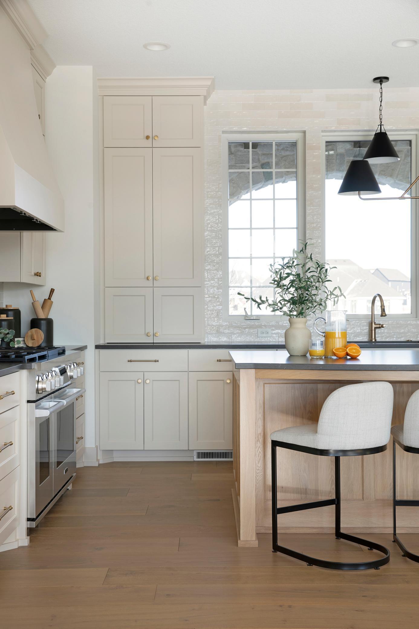 Floor to Ceiling cabinetry in this beautiful Kitchen