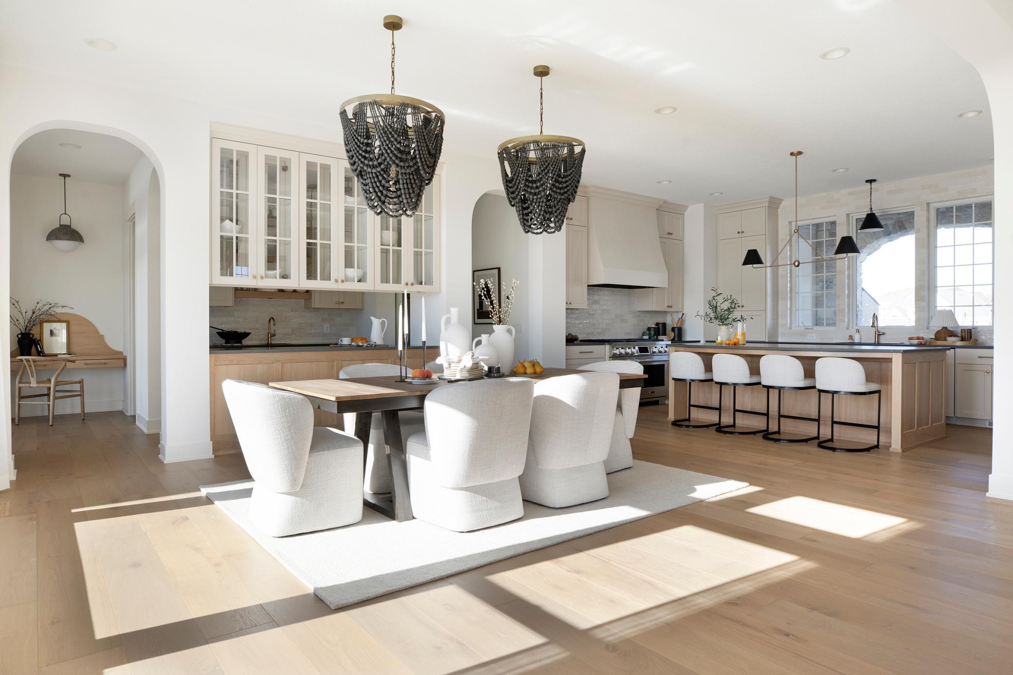 Designer Kitchen close to the Dining Space