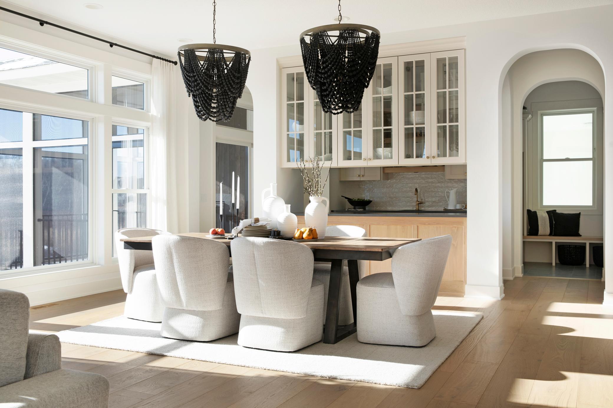 Alt View of Dining Space with Prep Kitchen