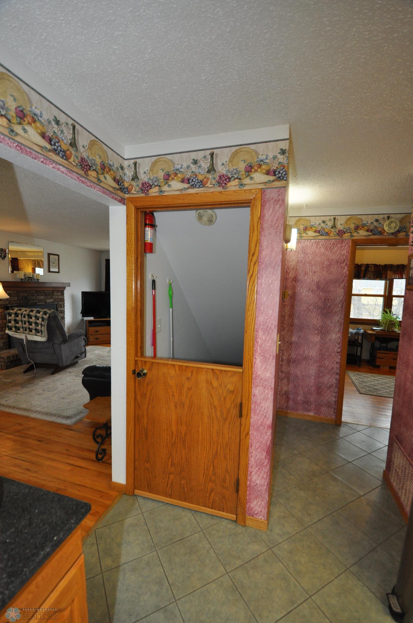 Dutch Door to lower level
