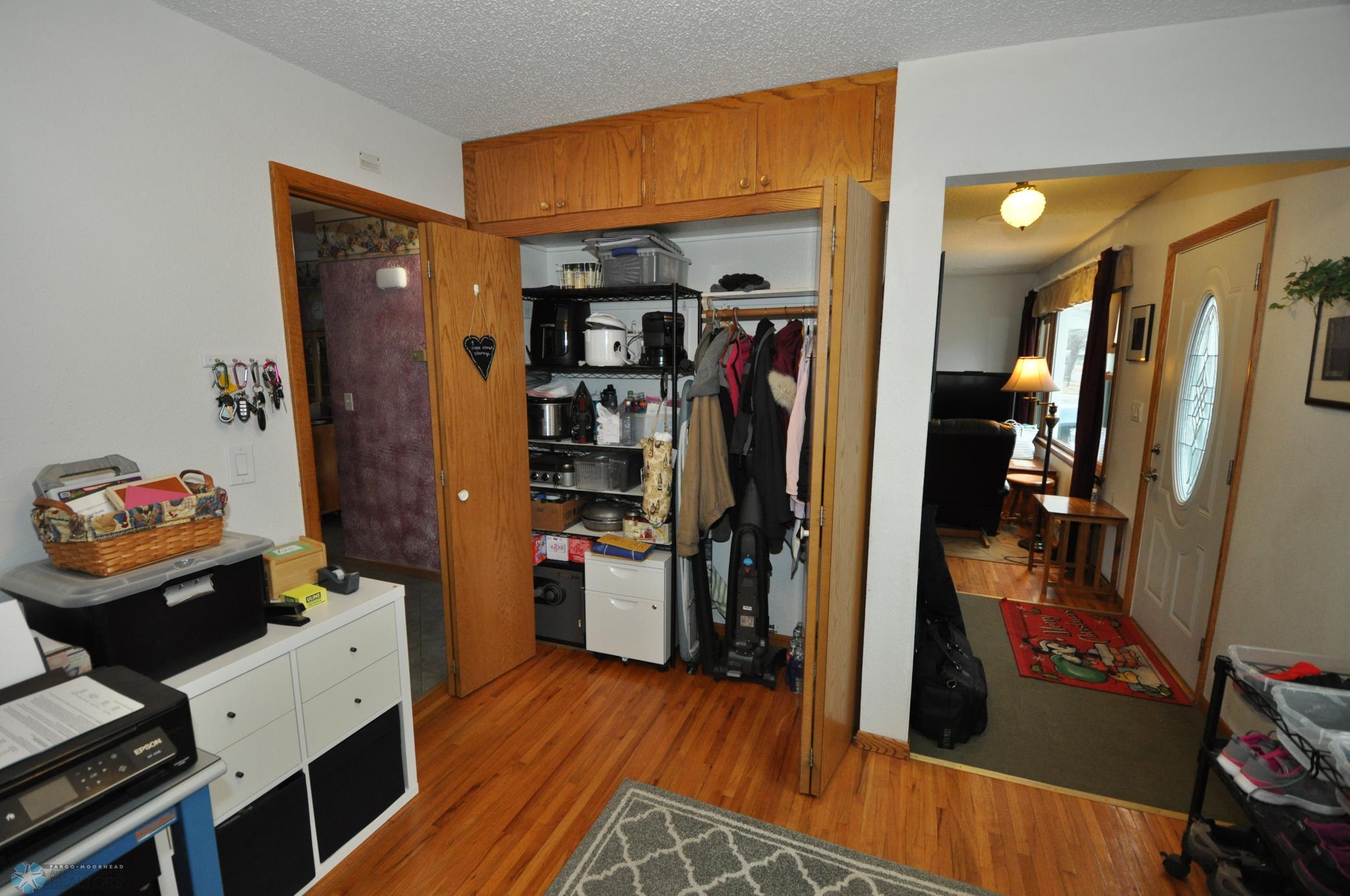 Main Floor office storage