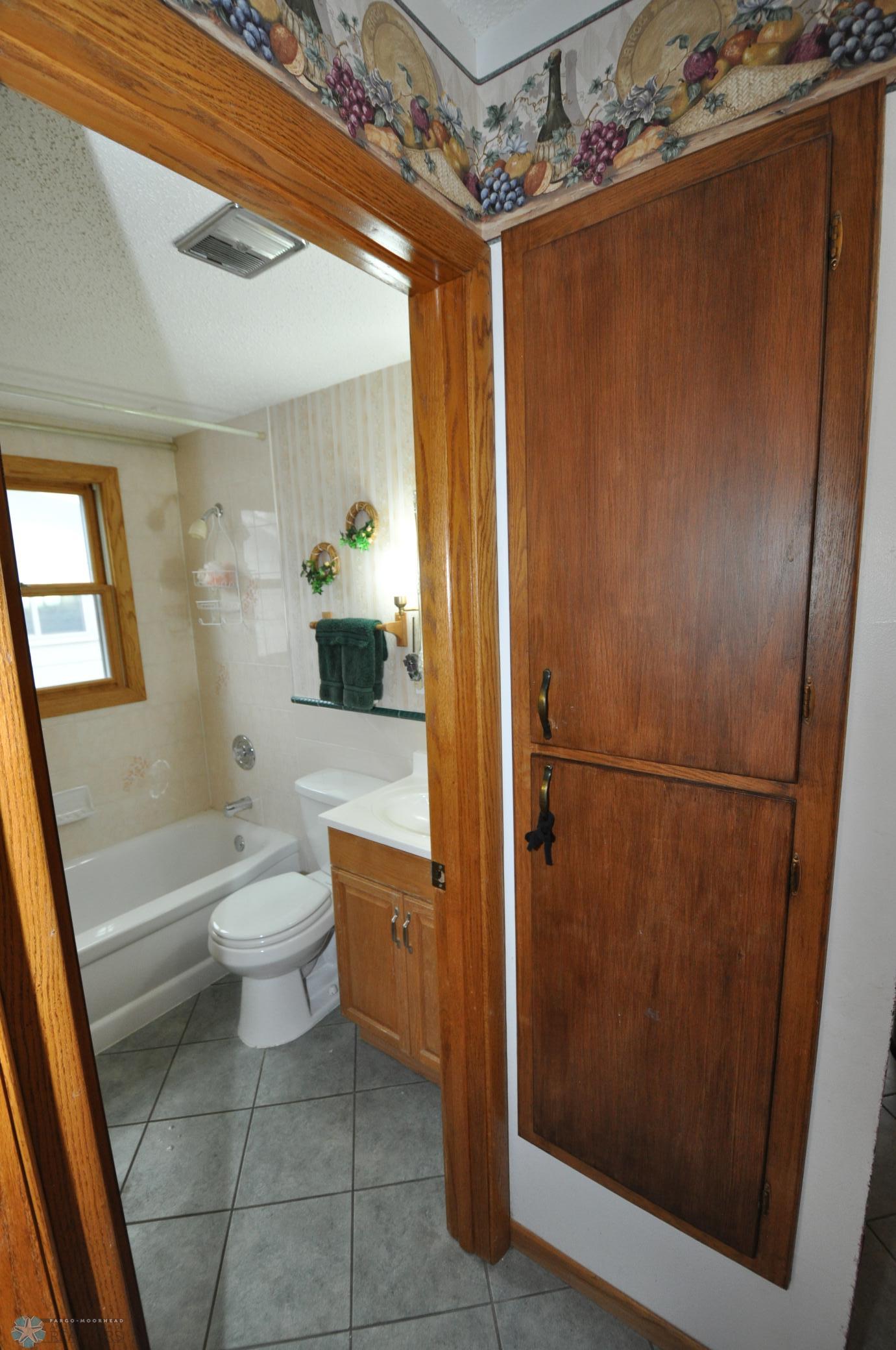 Hall closet
