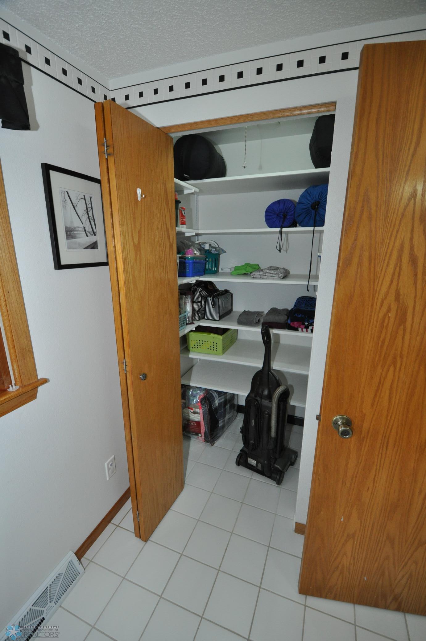 Bathroom Deep storage closet