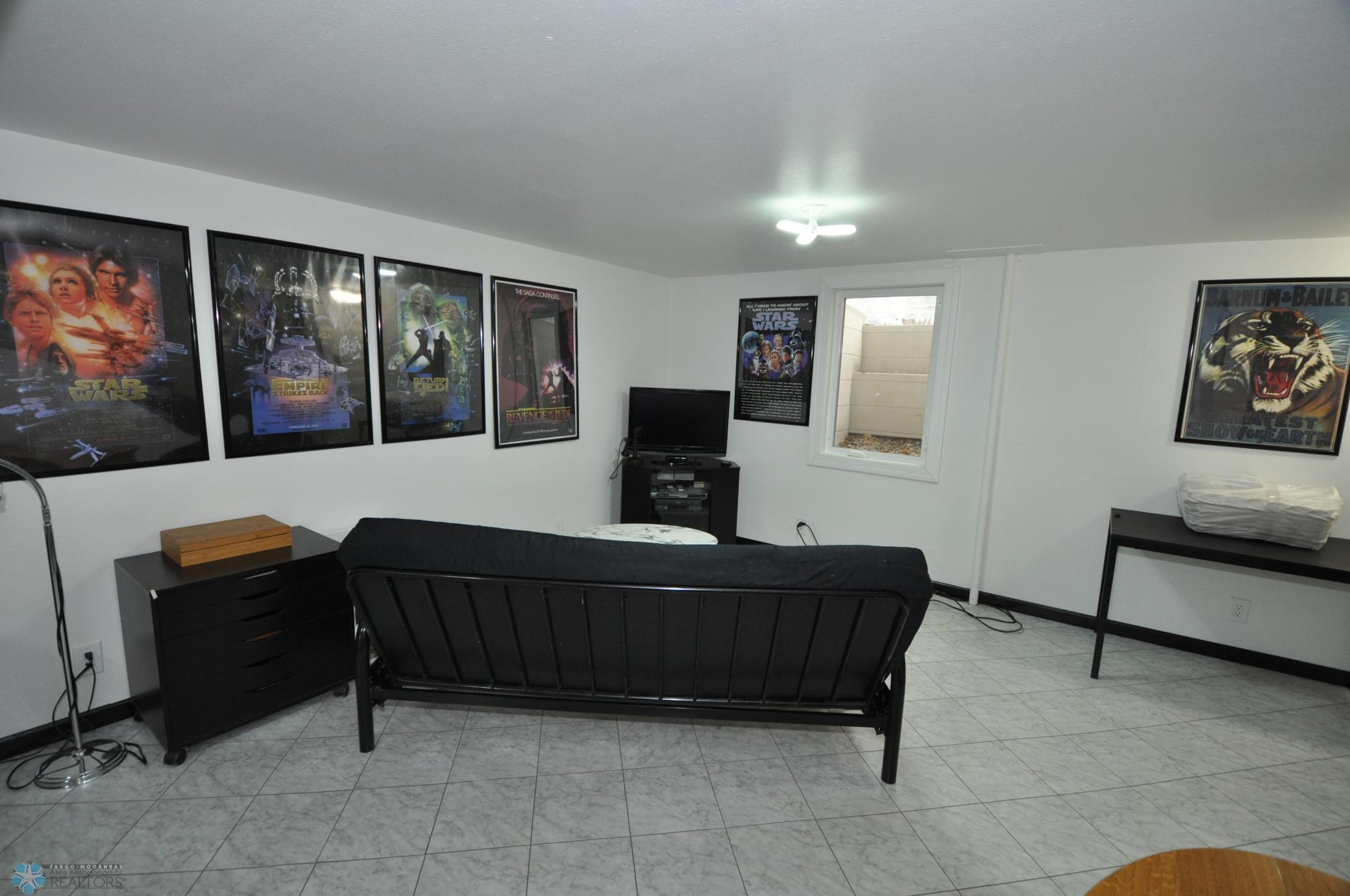 Lower level family room