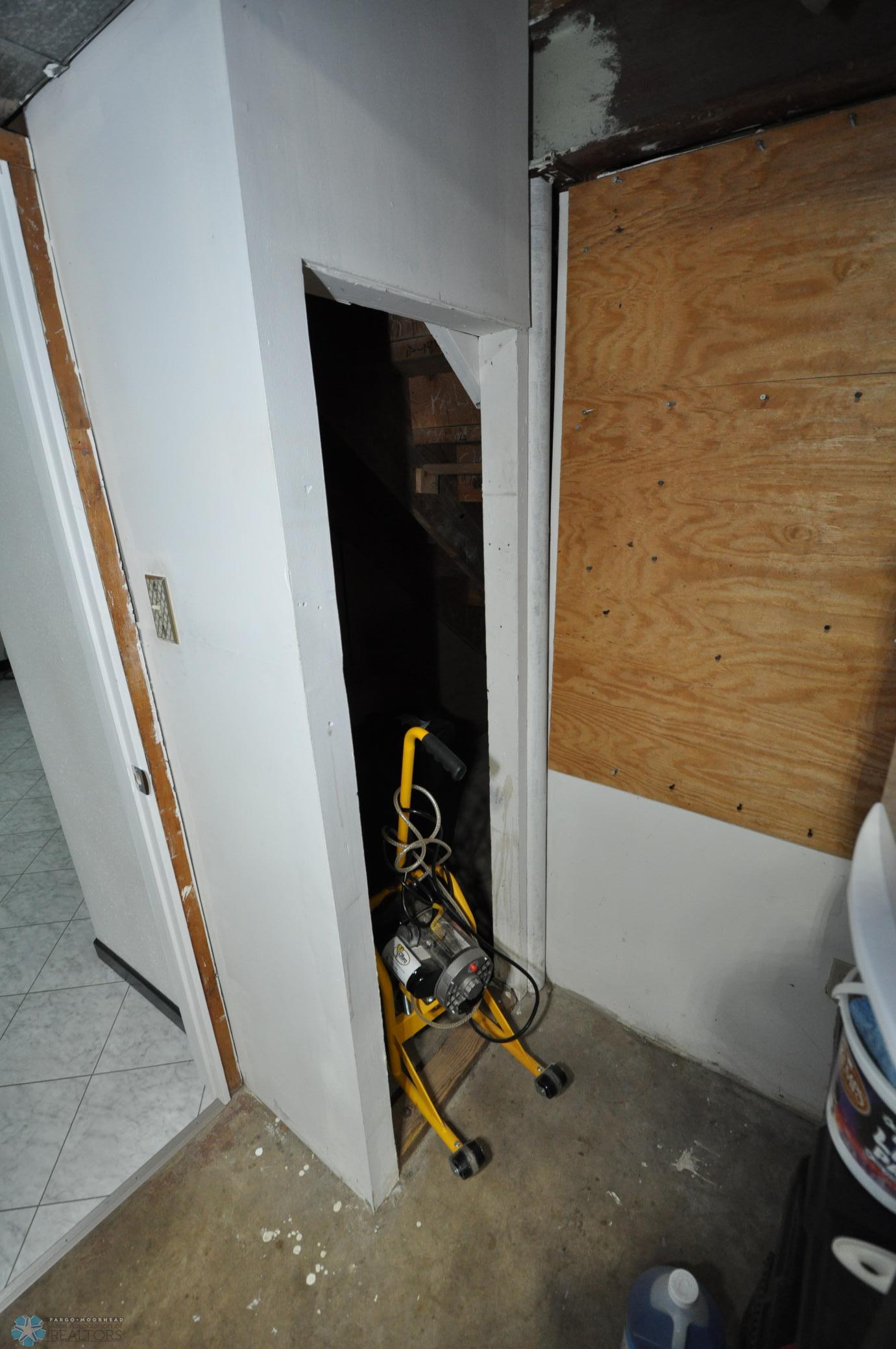 Utility room storage