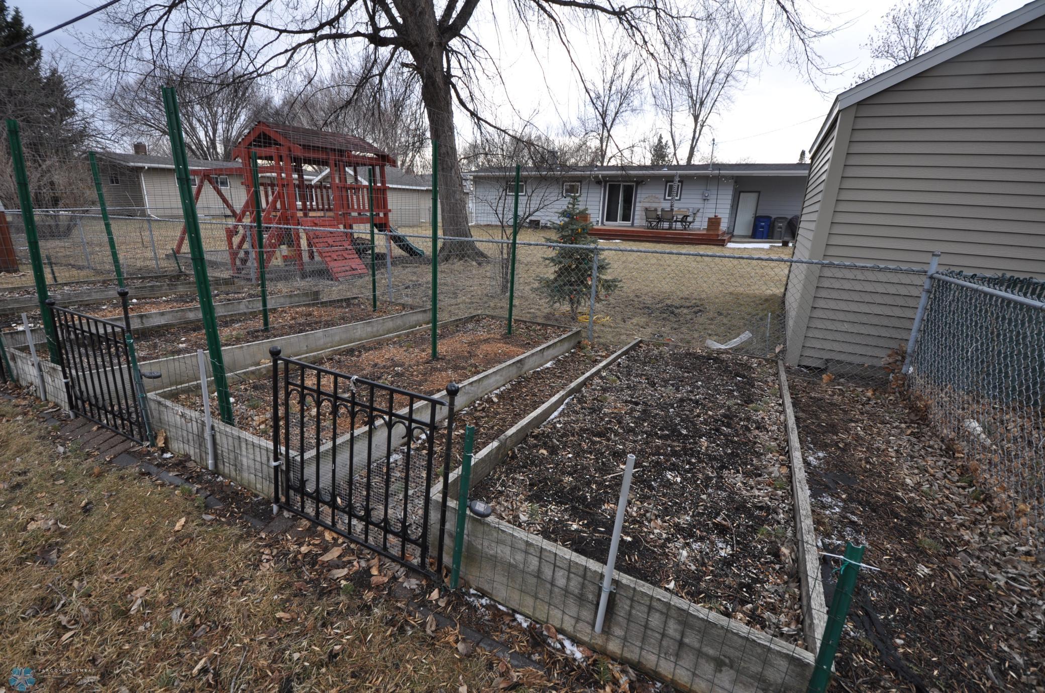 Raised gardens