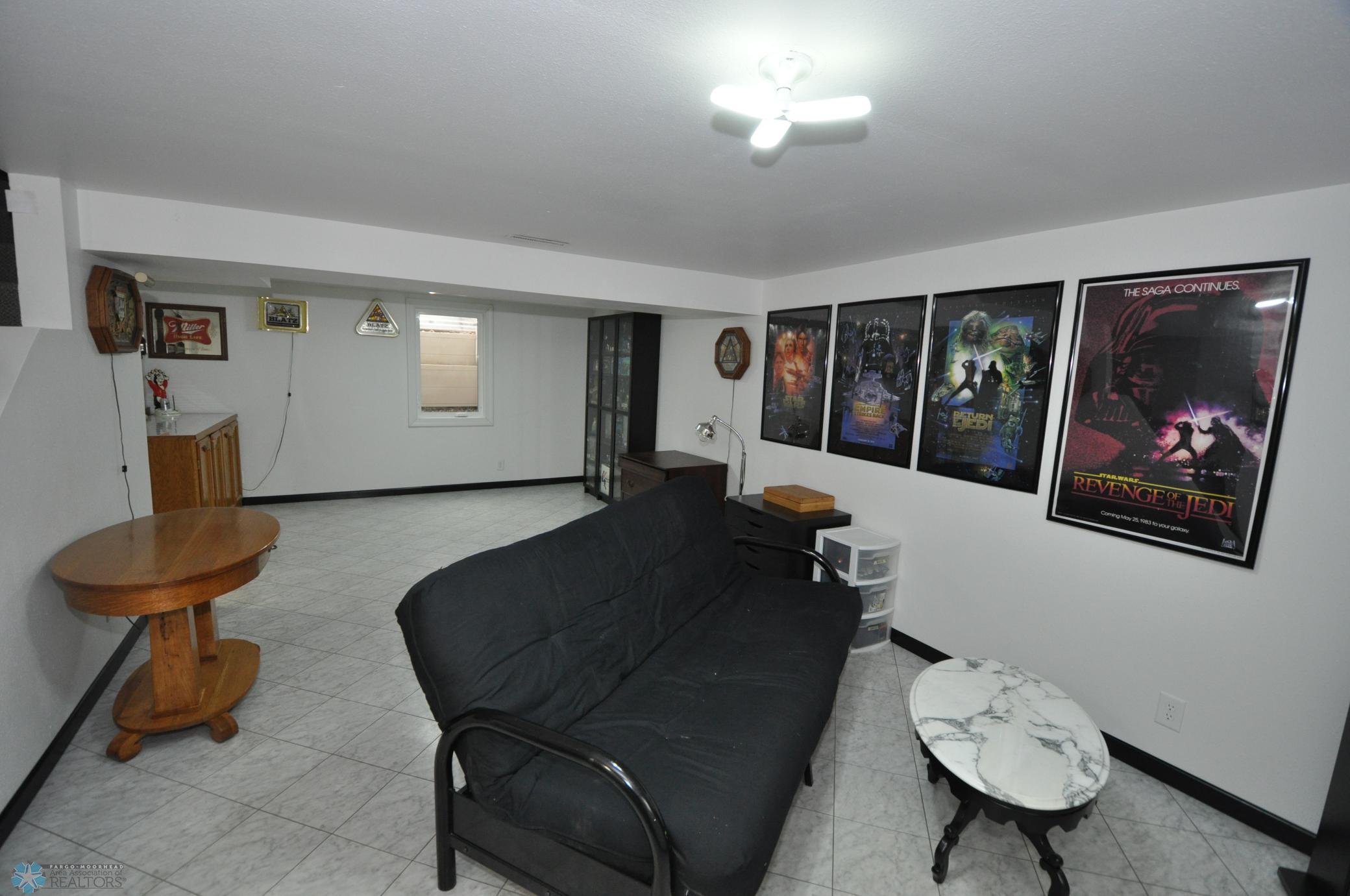 Lower level family room