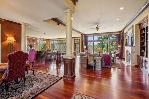 View from front door entrance.