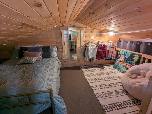 Storage Area behind Mirror