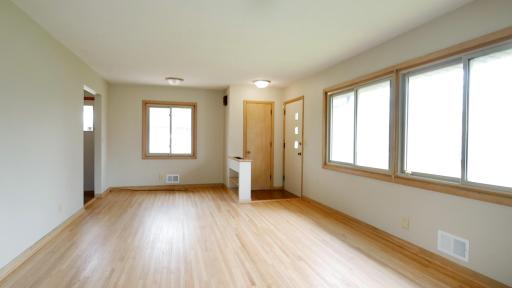 Looking From The Bedrooms Towards The Front Entry. You Will Love The Large Windows.