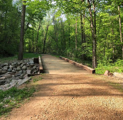 Chaska offers extensive trail systems to be enjoyed in all seasons.