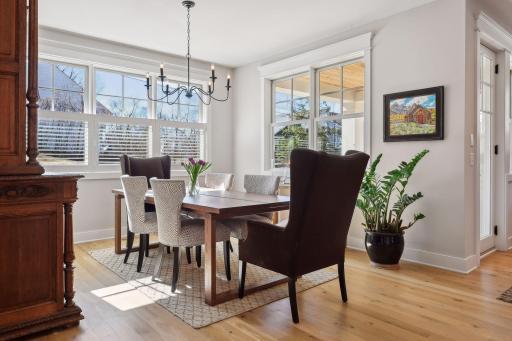 Gather with friends and family in the dining area
