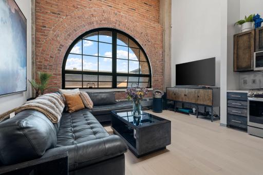 Completely updated Top floor loft at American Trio Lofts!