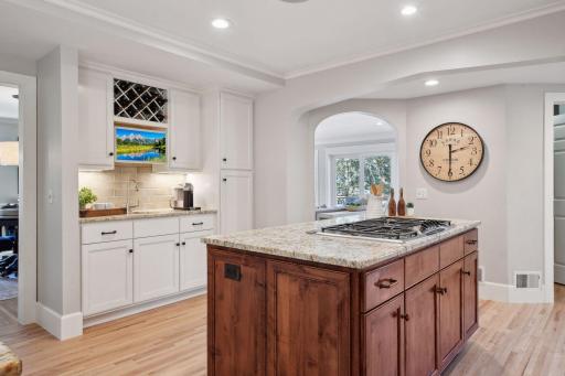This kitchen design is truly spectacular. The cabinetry and built-ins are endless and require multiple images. To fully experience this is a true must see space.
