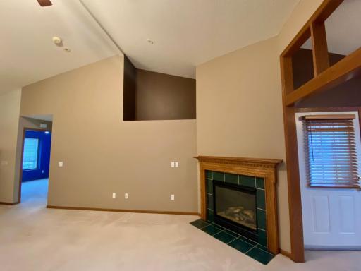 This unit has a stylish flair, with dramatic art alcove.