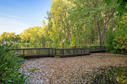 Private access to the neighborhood waterfront.