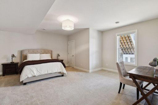 Fifth Bedroom with walk in space and plenty of room.