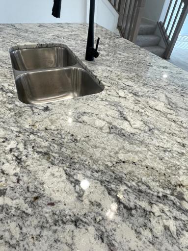 This is the granite selection for this home. A top-end Designer selection.