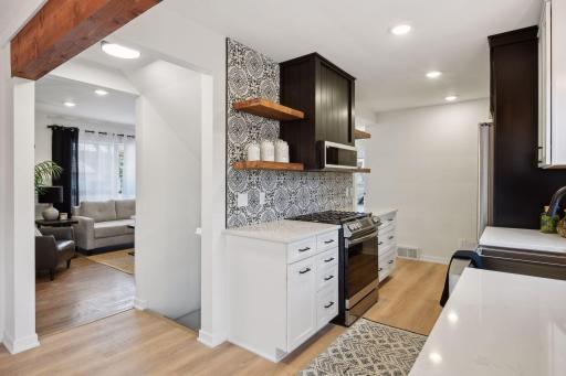 Great flow and openness in your updated home