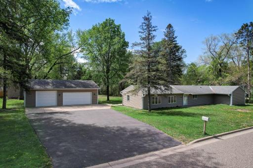 Huge lot with oversized garage that has shop possibilities, oversized storage shed behind garage