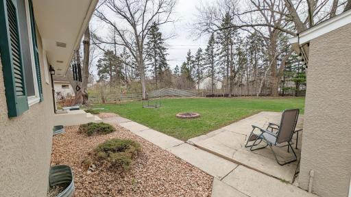 Take a look at the size of this backyard - over a half an acre!