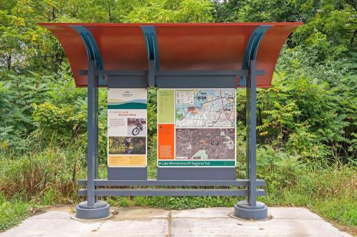 Maps of biking trail