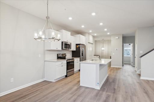 Dining area. Similar floorplan but different finishes.