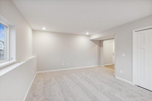 Photo for 6630 Wildflower Way, Minnetrista, MN 55331 - Listing #6505632 Lower level recreation room. Similar floorplan but different finishesl