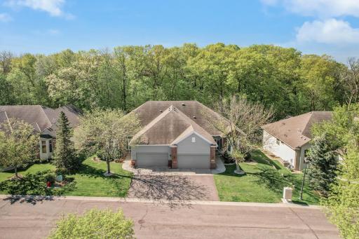 Calling all nature lovers! This Hanson built one owner exceptional townhome is situated in a PRIME location in the highly sought after Meadows of Elm Creek community. Adjacent to Schmidt State Wildlife Preserve surrounded by wildlife galore!