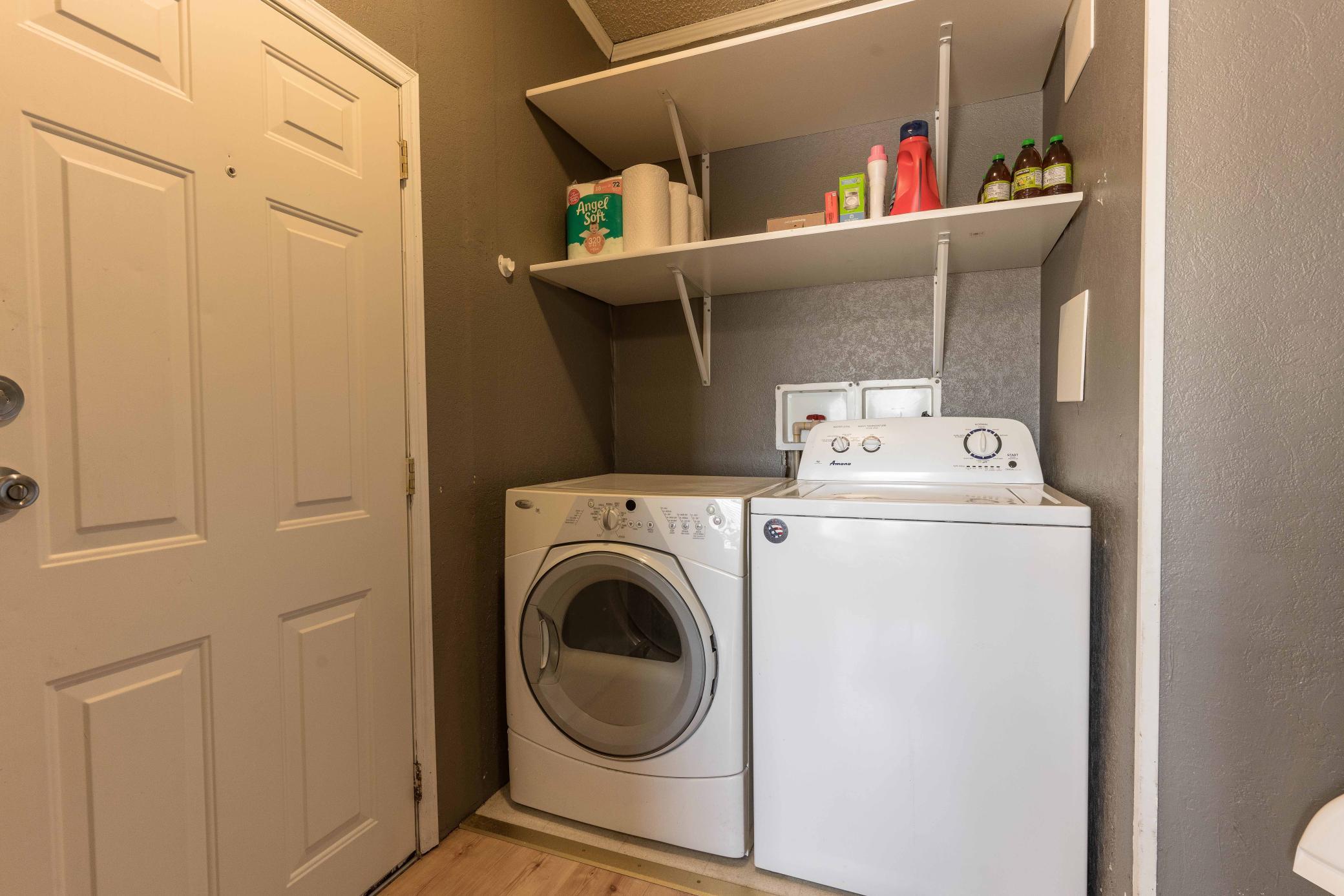main floor laundry